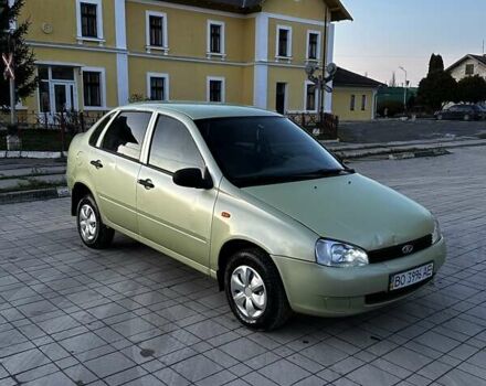 Зеленый ВАЗ Калина, объемом двигателя 1.6 л и пробегом 175 тыс. км за 1550 $, фото 2 на Automoto.ua