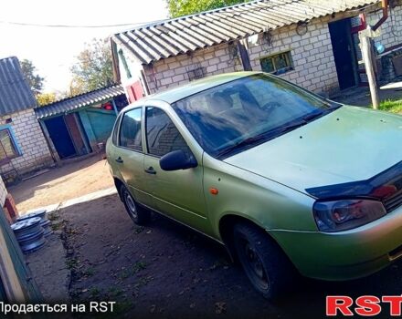 Зелений ВАЗ Kalina, об'ємом двигуна 1.5 л та пробігом 221 тис. км за 1400 $, фото 1 на Automoto.ua