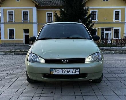 Зеленый ВАЗ Калина, объемом двигателя 1.6 л и пробегом 175 тыс. км за 1550 $, фото 1 на Automoto.ua