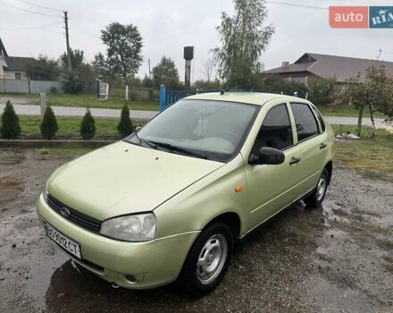 Зеленый ВАЗ Калина, объемом двигателя 1.6 л и пробегом 153 тыс. км за 1650 $, фото 2 на Automoto.ua