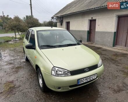 Зеленый ВАЗ Калина, объемом двигателя 1.6 л и пробегом 153 тыс. км за 1650 $, фото 6 на Automoto.ua