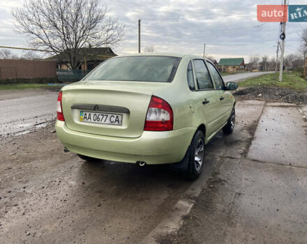 Зелений ВАЗ Калина, об'ємом двигуна 1.6 л та пробігом 88 тис. км за 2200 $, фото 6 на Automoto.ua