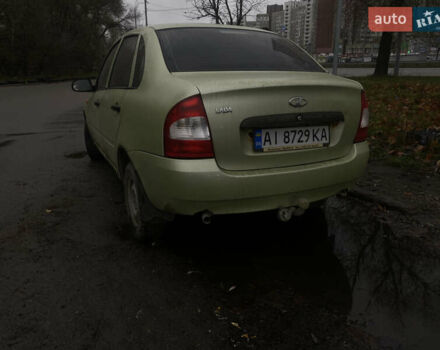 Зеленый ВАЗ Калина, объемом двигателя 1.6 л и пробегом 186 тыс. км за 850 $, фото 1 на Automoto.ua