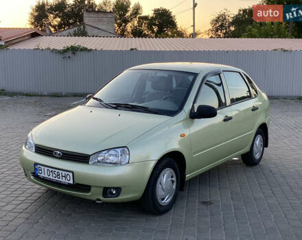 Зелений ВАЗ Калина, об'ємом двигуна 1.6 л та пробігом 70 тис. км за 2590 $, фото 1 на Automoto.ua