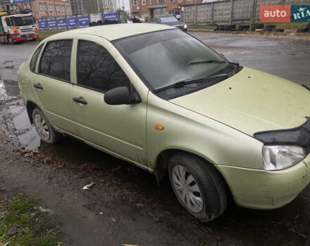 Зеленый ВАЗ Калина, объемом двигателя 1.6 л и пробегом 186 тыс. км за 850 $, фото 2 на Automoto.ua