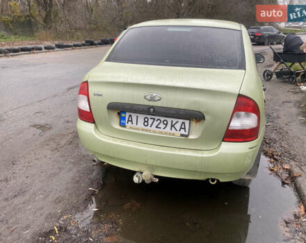 Зеленый ВАЗ Калина, объемом двигателя 1.6 л и пробегом 186 тыс. км за 850 $, фото 3 на Automoto.ua