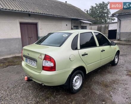Зеленый ВАЗ Калина, объемом двигателя 1.6 л и пробегом 153 тыс. км за 1600 $, фото 5 на Automoto.ua