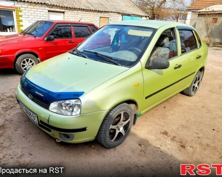 Зеленый ВАЗ Kalina, объемом двигателя 1.6 л и пробегом 137 тыс. км за 2000 $, фото 1 на Automoto.ua