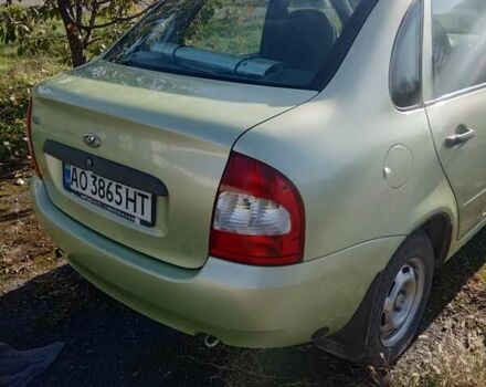 Зеленый ВАЗ Калина, объемом двигателя 1.6 л и пробегом 146 тыс. км за 2100 $, фото 1 на Automoto.ua