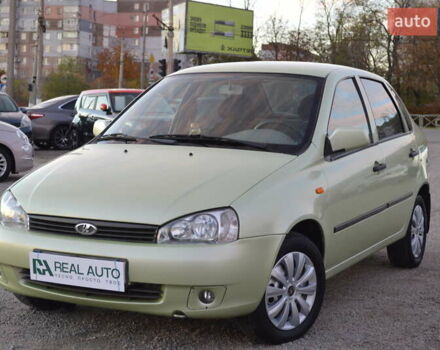 Зеленый ВАЗ Калина, объемом двигателя 1.6 л и пробегом 271 тыс. км за 2800 $, фото 2 на Automoto.ua