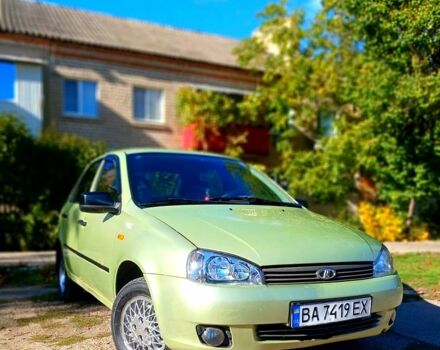 Зеленый ВАЗ Kalina, объемом двигателя 1.6 л и пробегом 160 тыс. км за 1550 $, фото 1 на Automoto.ua