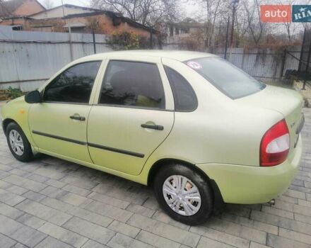 Зеленый ВАЗ Калина, объемом двигателя 1.6 л и пробегом 159 тыс. км за 1700 $, фото 4 на Automoto.ua