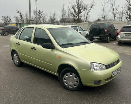 Зеленый ВАЗ Калина, объемом двигателя 1.6 л и пробегом 115 тыс. км за 1500 $, фото 1 на Automoto.ua