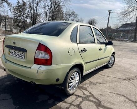 Зеленый ВАЗ Калина, объемом двигателя 1.6 л и пробегом 250 тыс. км за 1334 $, фото 6 на Automoto.ua