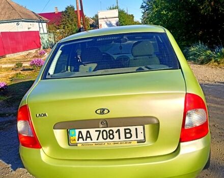 Зеленый ВАЗ Kalina, объемом двигателя 1.6 л и пробегом 96 тыс. км за 1800 $, фото 3 на Automoto.ua