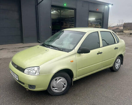 Зеленый ВАЗ Калина, объемом двигателя 1.6 л и пробегом 115 тыс. км за 1500 $, фото 2 на Automoto.ua