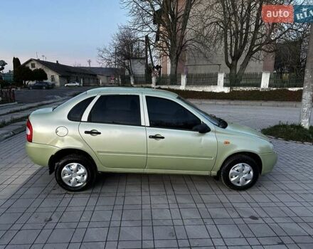 Зеленый ВАЗ Калина, объемом двигателя 1.6 л и пробегом 175 тыс. км за 1550 $, фото 5 на Automoto.ua