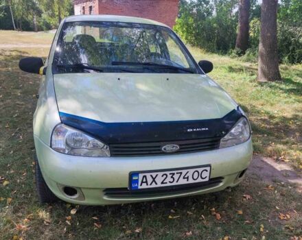 Зеленый ВАЗ Калина, объемом двигателя 1.6 л и пробегом 250 тыс. км за 1500 $, фото 3 на Automoto.ua