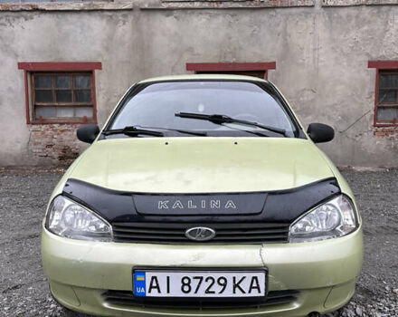 Зеленый ВАЗ Калина, объемом двигателя 1.6 л и пробегом 239 тыс. км за 1350 $, фото 4 на Automoto.ua