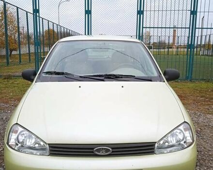Зеленый ВАЗ Калина, объемом двигателя 1.6 л и пробегом 71 тыс. км за 2800 $, фото 1 на Automoto.ua