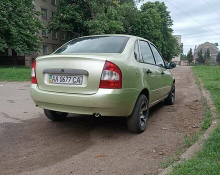 Зеленый ВАЗ Калина, объемом двигателя 1.6 л и пробегом 185 тыс. км за 1400 $, фото 15 на Automoto.ua