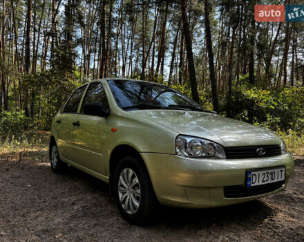 Зелений ВАЗ Калина, об'ємом двигуна 1.6 л та пробігом 190 тис. км за 2000 $, фото 1 на Automoto.ua