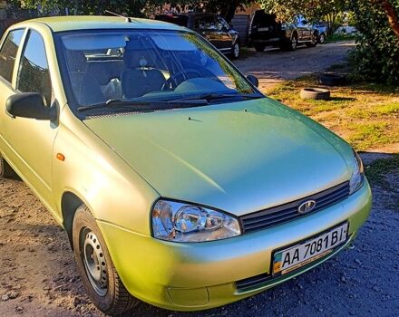 Зеленый ВАЗ Kalina, объемом двигателя 1.6 л и пробегом 96 тыс. км за 1800 $, фото 1 на Automoto.ua