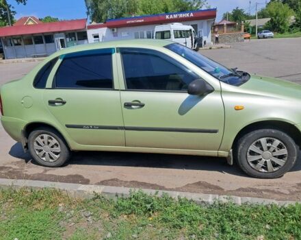 Зелений ВАЗ Калина, об'ємом двигуна 1 л та пробігом 216 тис. км за 1617 $, фото 1 на Automoto.ua