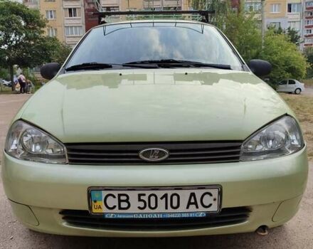 Зеленый ВАЗ Калина, объемом двигателя 1.6 л и пробегом 110 тыс. км за 2800 $, фото 1 на Automoto.ua