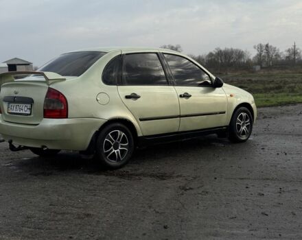 Зеленый ВАЗ Калина, объемом двигателя 1.6 л и пробегом 200 тыс. км за 1550 $, фото 3 на Automoto.ua