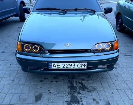 Зеленый ВАЗ Kalina, объемом двигателя 1.5 л и пробегом 200 тыс. км за 1200 $, фото 4 на Automoto.ua