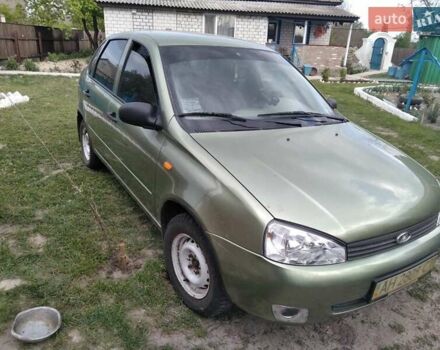 Зеленый ВАЗ Калина, объемом двигателя 1.6 л и пробегом 49 тыс. км за 2500 $, фото 2 на Automoto.ua