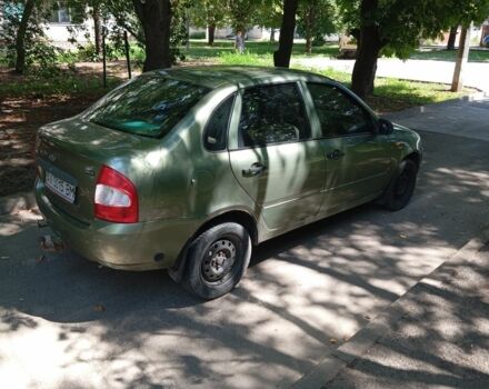 Зеленый ВАЗ Калина, объемом двигателя 1.4 л и пробегом 201 тыс. км за 1500 $, фото 2 на Automoto.ua