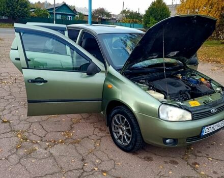 Зеленый ВАЗ Kalina, объемом двигателя 1.6 л и пробегом 294 тыс. км за 2200 $, фото 6 на Automoto.ua