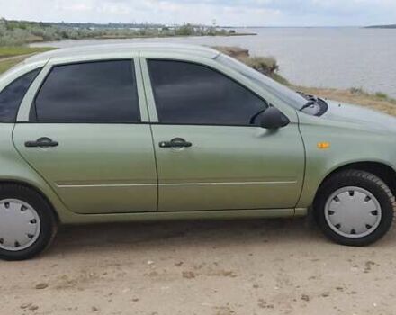 Зеленый ВАЗ Калина, объемом двигателя 1.6 л и пробегом 55 тыс. км за 3700 $, фото 2 на Automoto.ua