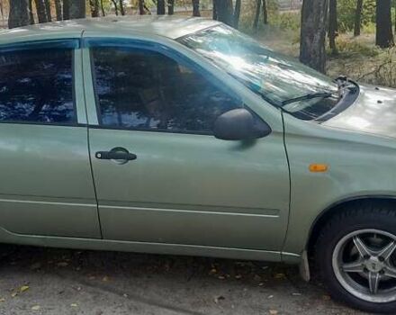 Зеленый ВАЗ Калина, объемом двигателя 1.6 л и пробегом 266 тыс. км за 2000 $, фото 7 на Automoto.ua