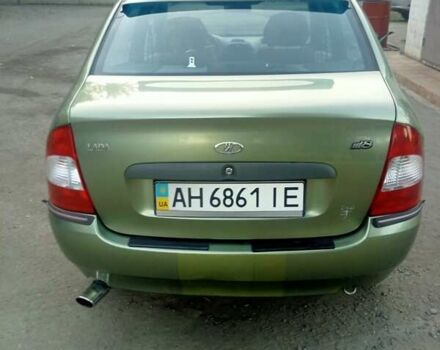 Зеленый ВАЗ Калина, объемом двигателя 1.39 л и пробегом 137 тыс. км за 2000 $, фото 1 на Automoto.ua