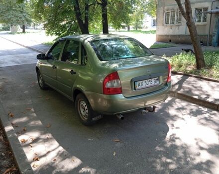 Зеленый ВАЗ Калина, объемом двигателя 1.4 л и пробегом 201 тыс. км за 1500 $, фото 4 на Automoto.ua