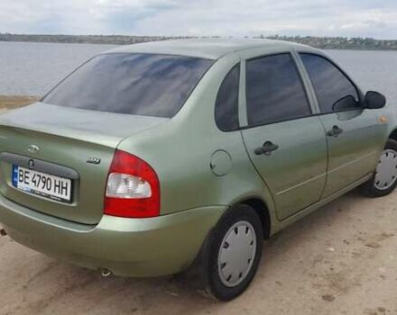 Зеленый ВАЗ Калина, объемом двигателя 1.6 л и пробегом 55 тыс. км за 3700 $, фото 3 на Automoto.ua