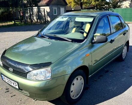 Зеленый ВАЗ Kalina, объемом двигателя 1.4 л и пробегом 51 тыс. км за 3100 $, фото 4 на Automoto.ua