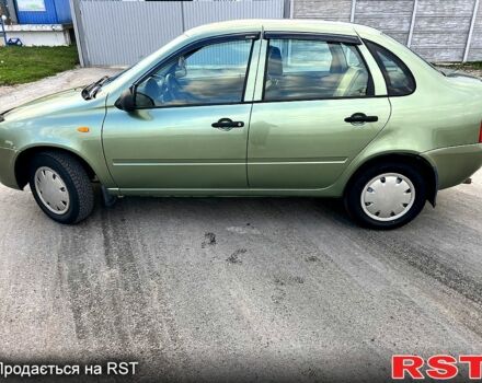 Зеленый ВАЗ Kalina, объемом двигателя 1.4 л и пробегом 51 тыс. км за 3100 $, фото 11 на Automoto.ua