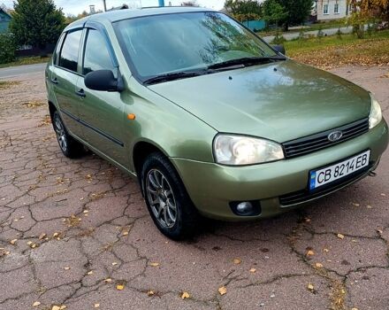 Зеленый ВАЗ Kalina, объемом двигателя 1.6 л и пробегом 294 тыс. км за 2200 $, фото 1 на Automoto.ua