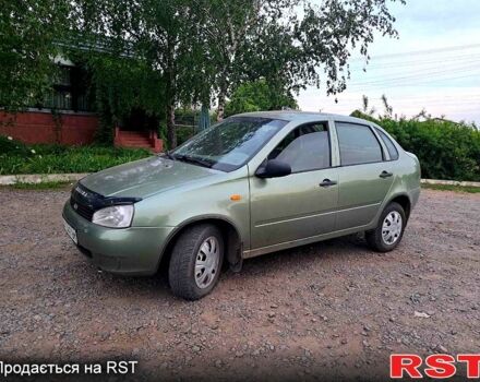 Зеленый ВАЗ Kalina, объемом двигателя 1.6 л и пробегом 200 тыс. км за 2200 $, фото 4 на Automoto.ua