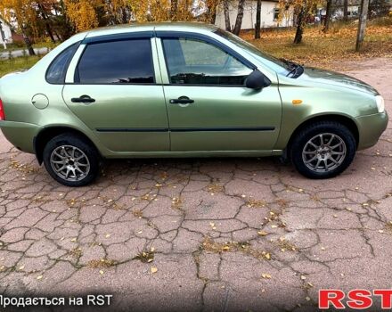 Зеленый ВАЗ Kalina, объемом двигателя 1.6 л и пробегом 294 тыс. км за 2200 $, фото 2 на Automoto.ua