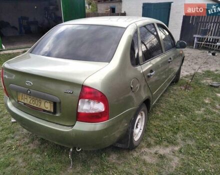 Зеленый ВАЗ Калина, объемом двигателя 1.6 л и пробегом 49 тыс. км за 2500 $, фото 6 на Automoto.ua