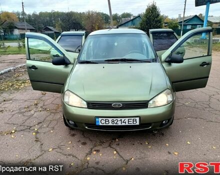 Зеленый ВАЗ Kalina, объемом двигателя 1.6 л и пробегом 294 тыс. км за 2200 $, фото 5 на Automoto.ua