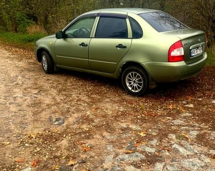 Зеленый ВАЗ Kalina, объемом двигателя 1.6 л и пробегом 170 тыс. км за 1650 $, фото 2 на Automoto.ua