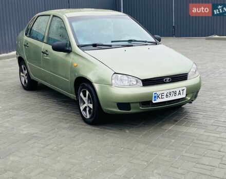 Зеленый ВАЗ Калина, объемом двигателя 1.6 л и пробегом 171 тыс. км за 1750 $, фото 3 на Automoto.ua