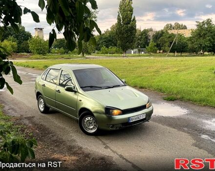 Зелений ВАЗ Kalina, об'ємом двигуна 1.6 л та пробігом 120 тис. км за 1600 $, фото 1 на Automoto.ua