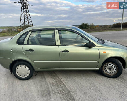 Зеленый ВАЗ Калина, объемом двигателя 1.39 л и пробегом 51 тыс. км за 3300 $, фото 5 на Automoto.ua